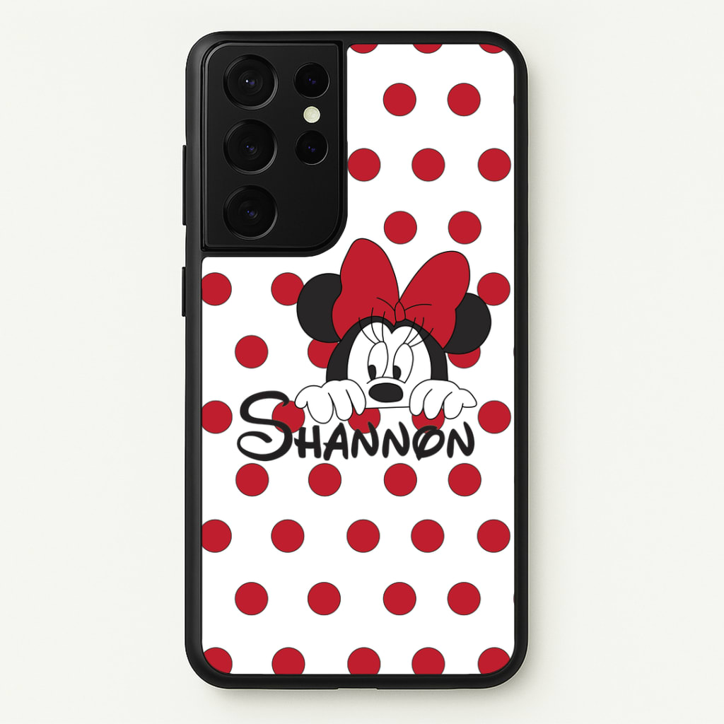 Minnie Mouse - Personalised Fairytale Phone Case