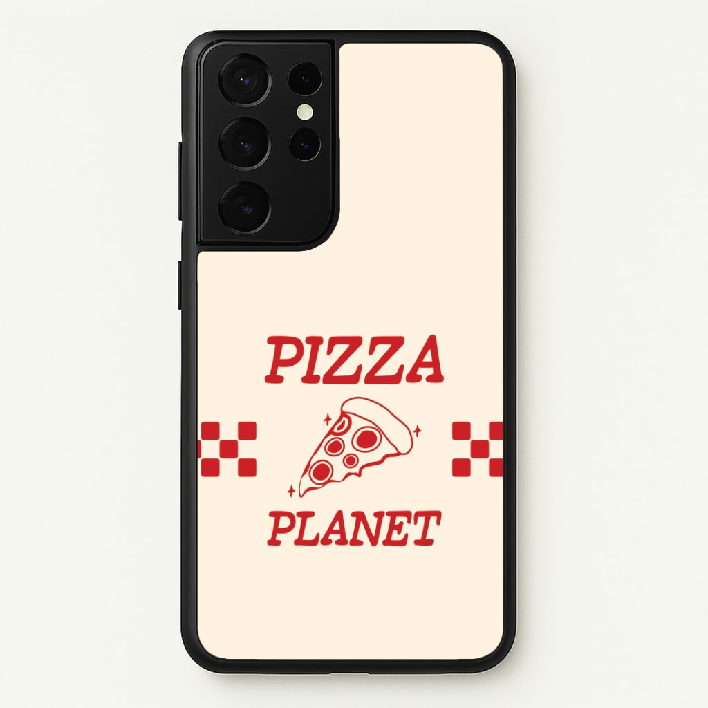 Retro Pizza Planet  Phone Case