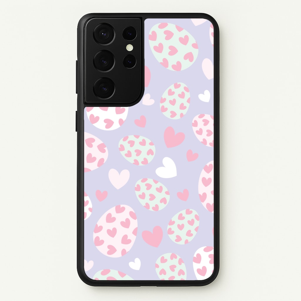 Heart Easter Eggs Pattern Phone Case