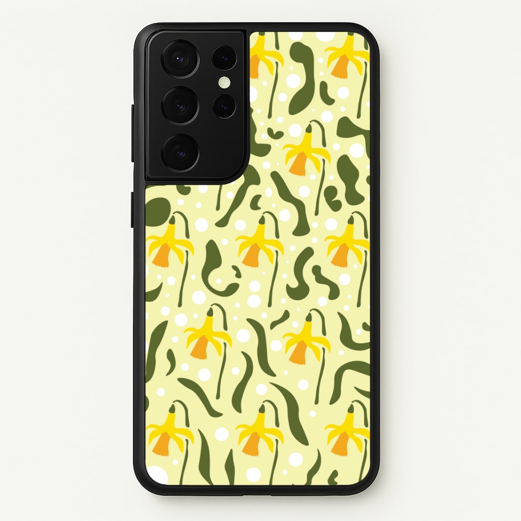 Daffodil Pattern - Floral Phone Case