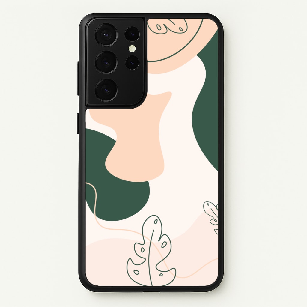 Abstract Leafs - Floral Phone Case