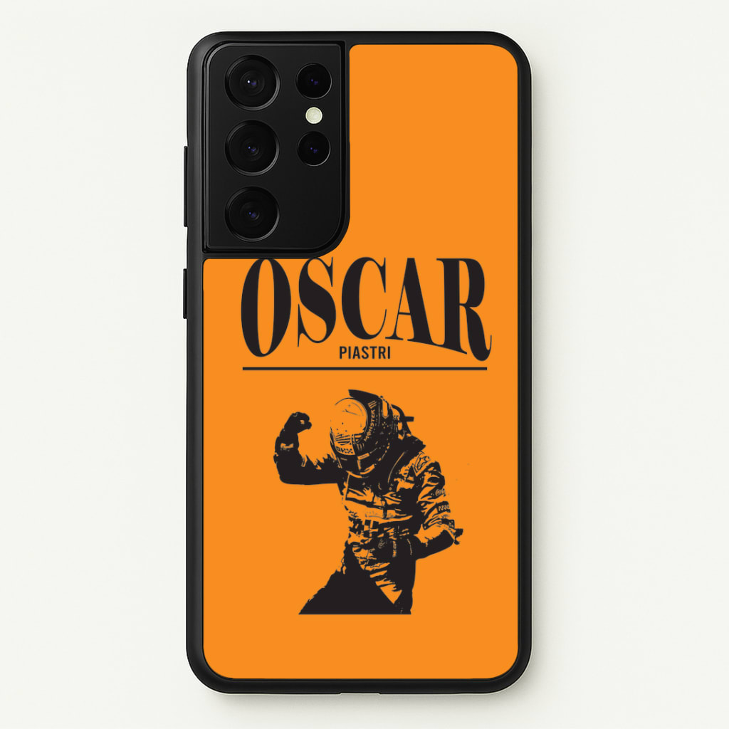 Oscar Orange And Black Phone Case
