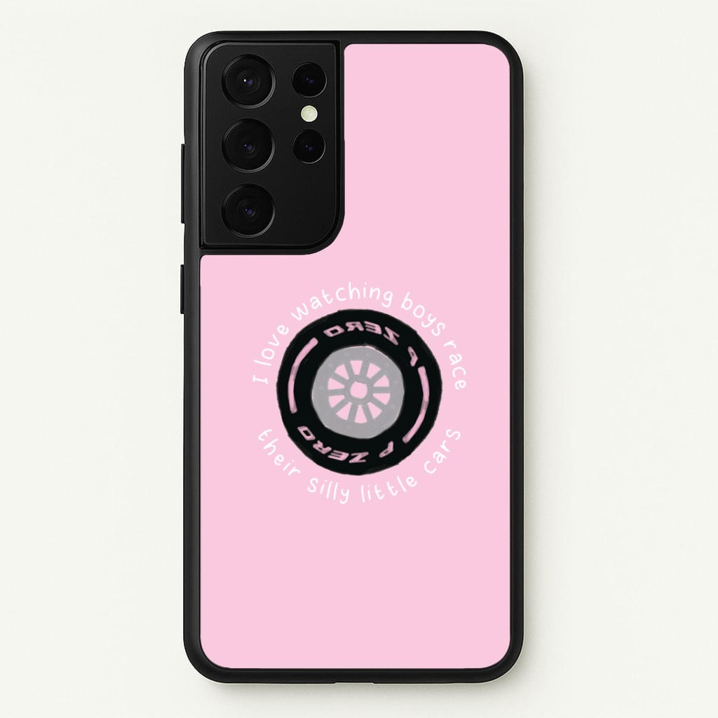 Boys And Their Silly Little Cars Phone Case