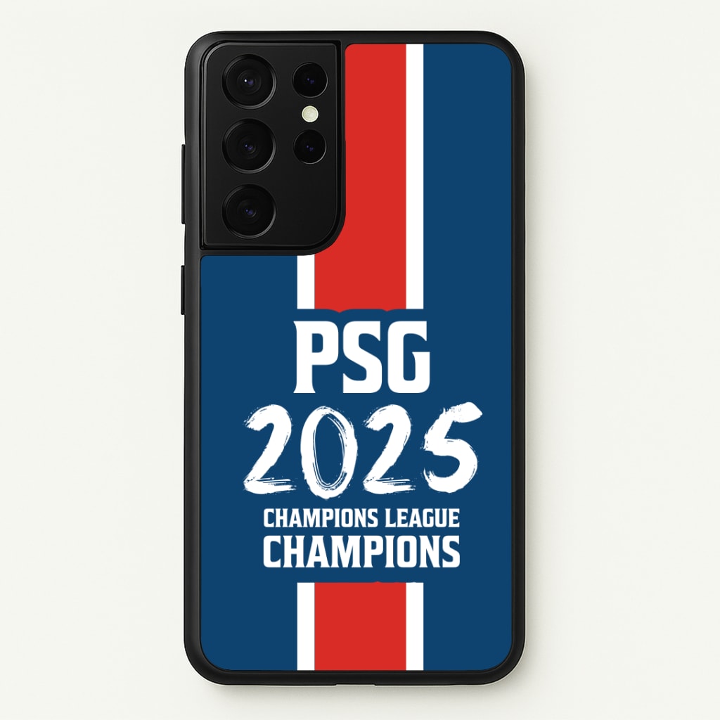 Champion League Winners 25 PSG Phone Case