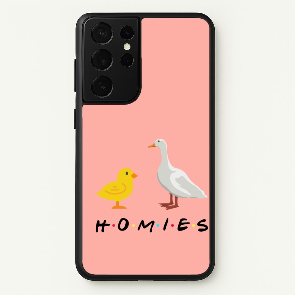Homies Chick And Duck Phone Case