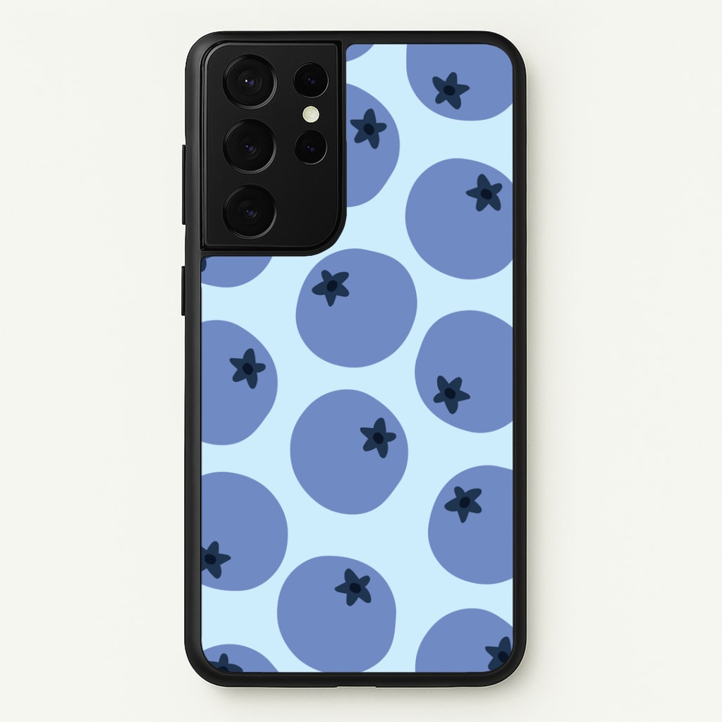 Blueberries - Fruit Patterns Phone Case