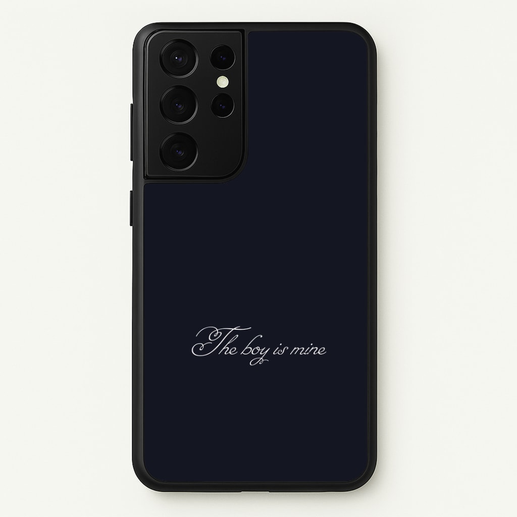 The Boy Is Mine Phone Case