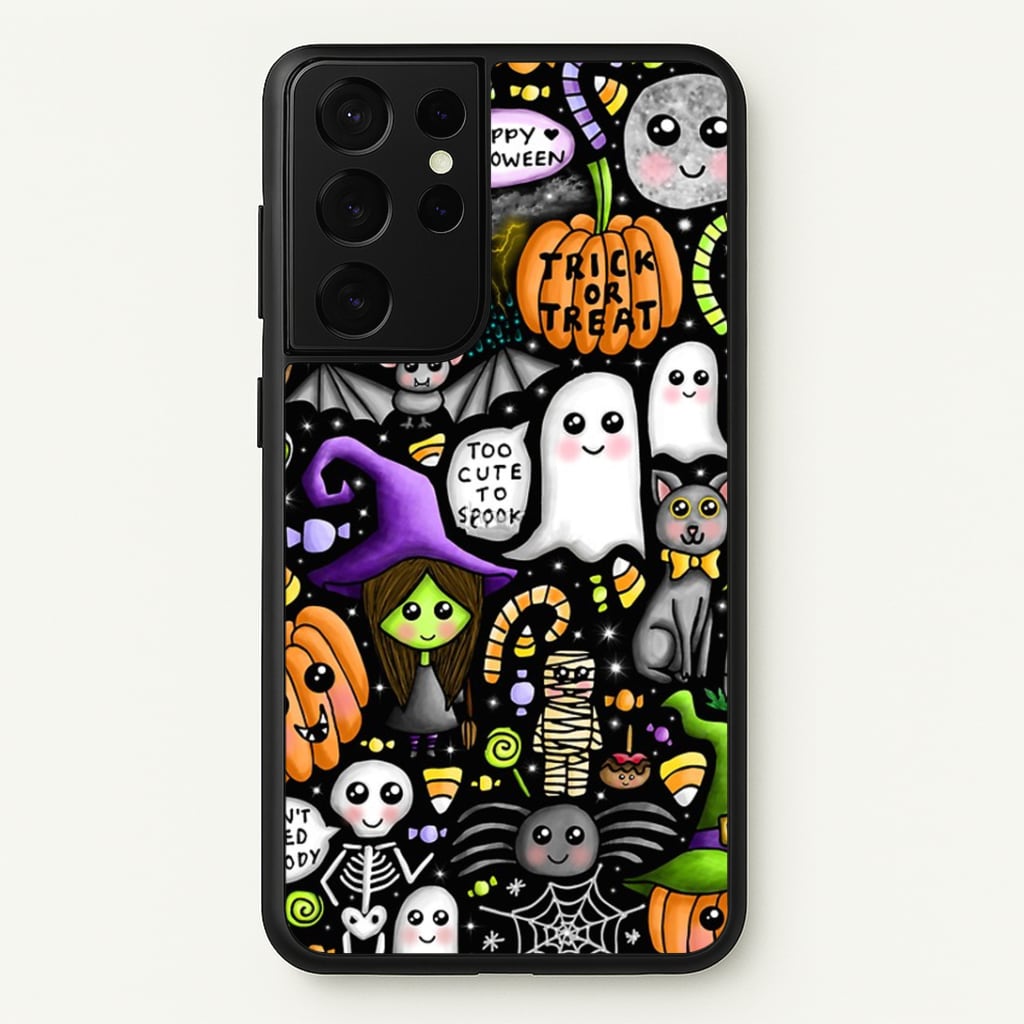Colourful Halloween Pattern Phone Case