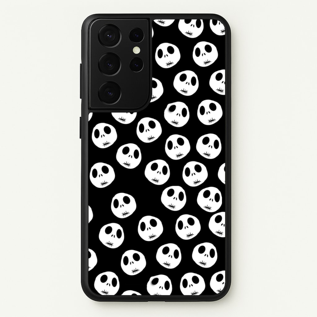Jack Skellington Pattern - TNBC Phone Case