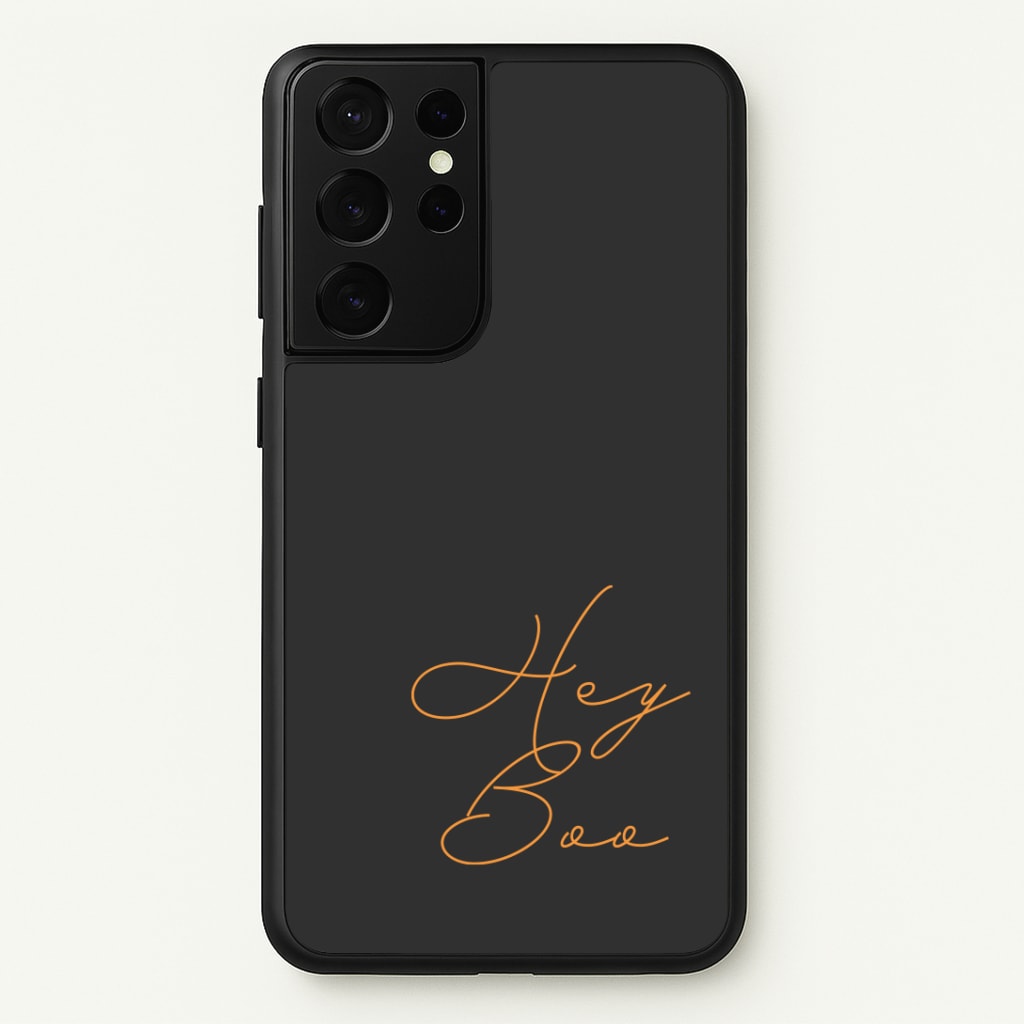 Hey Boo - Halloween Phone Case