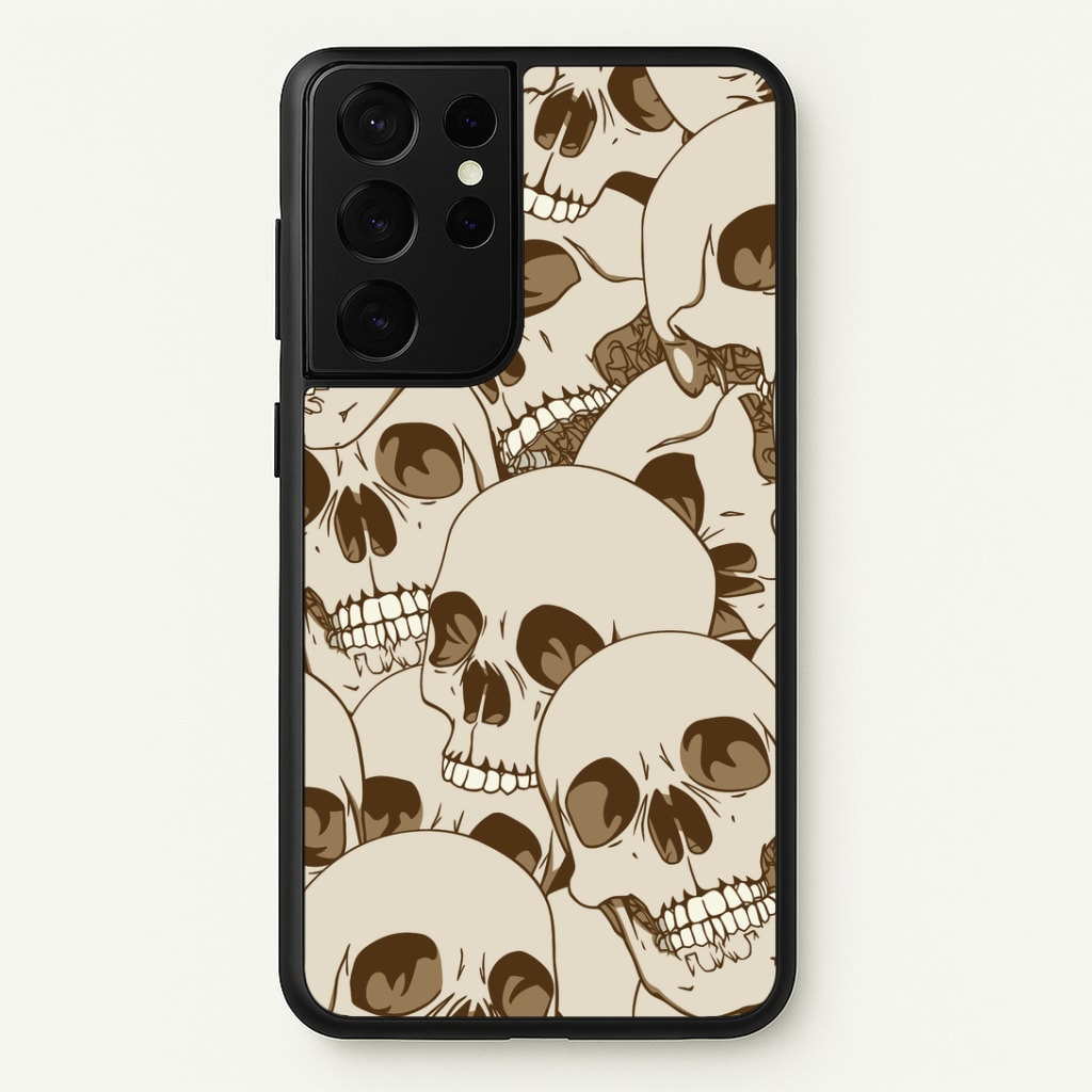 Skull Pattern - Halloween Phone Case