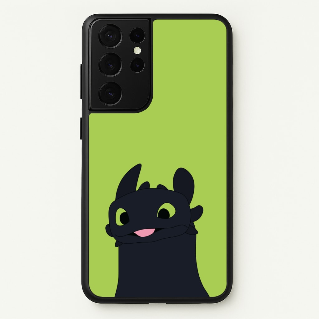 Black Fury Dragon Phone Case