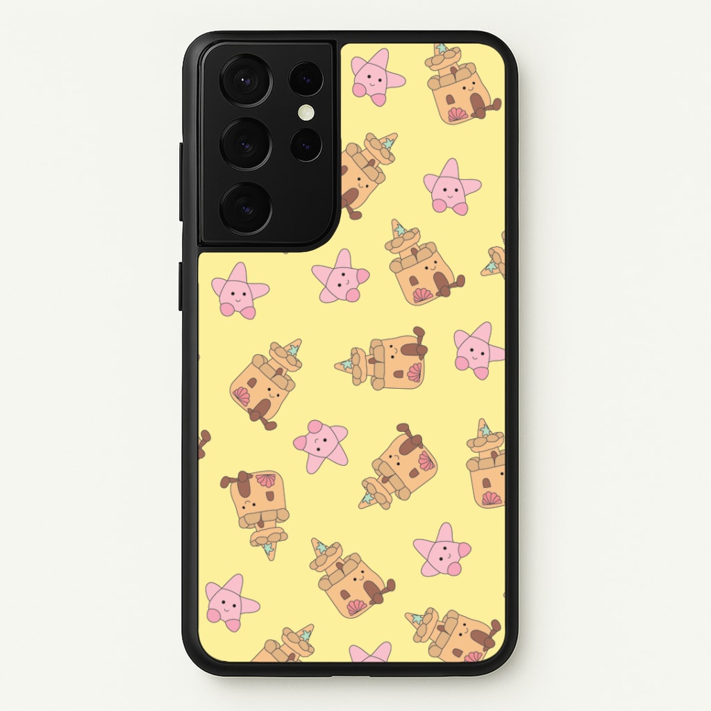 Sandcastles And Stars Pattern Phone Case