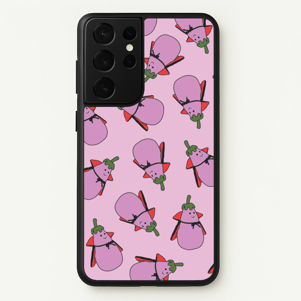 Vampire Vegetable Pattern - Halloween Phone Case