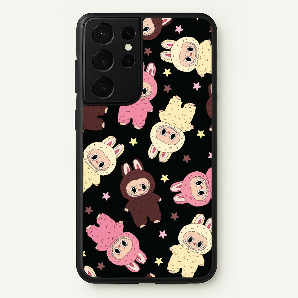Cute Monsters And Stars Pattern Phone Case