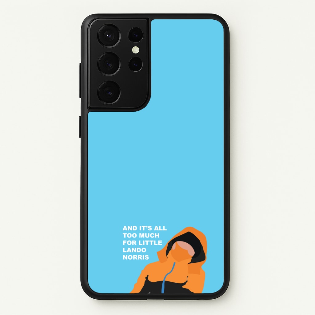 And It's All Too Much Phone Case