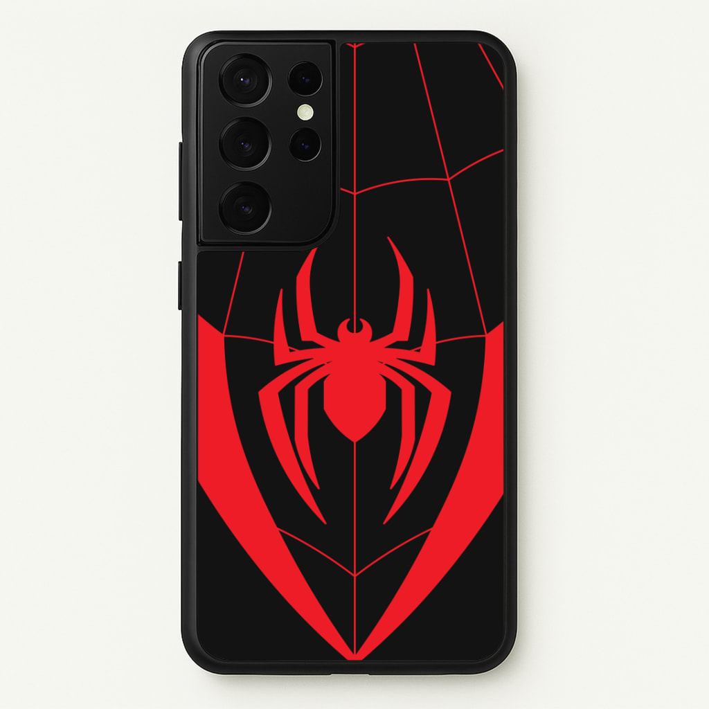 Red And Black Spider Costume Phone Case