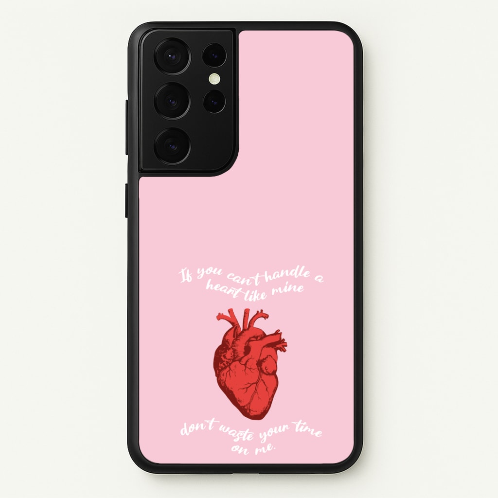 Don't Waste Your Time On Me Phone Case