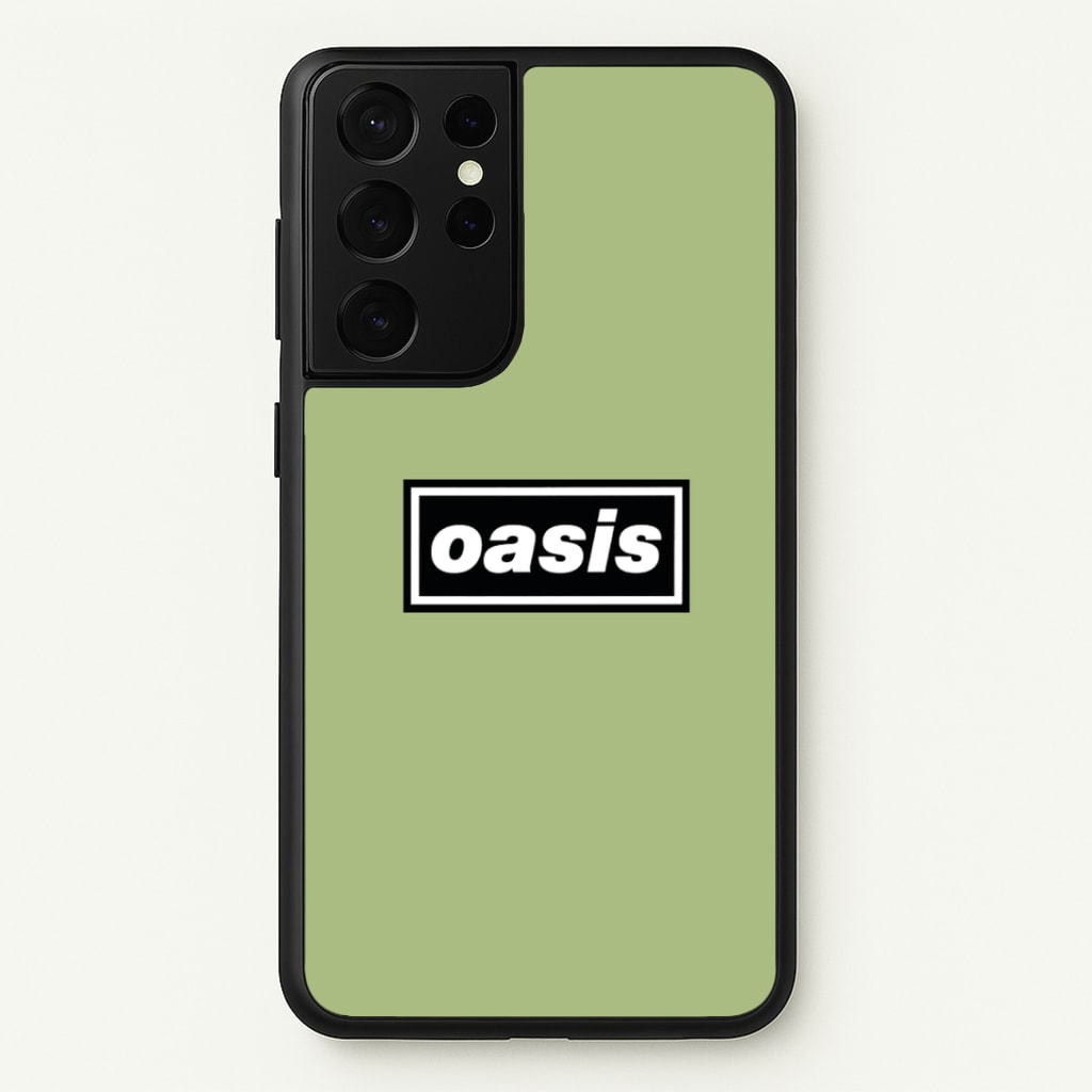 Band Name Green Phone Case
