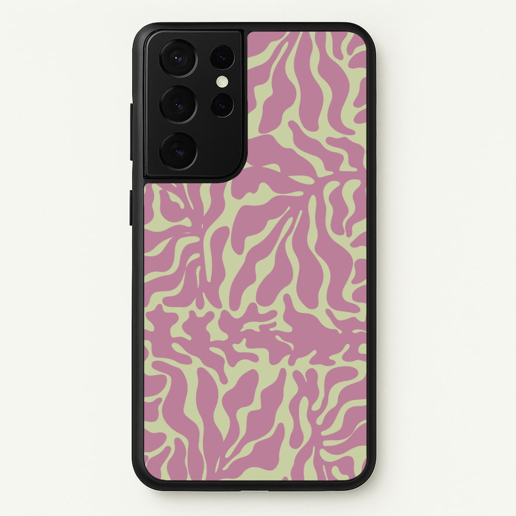 Pink Leaves - Foliage Phone Case
