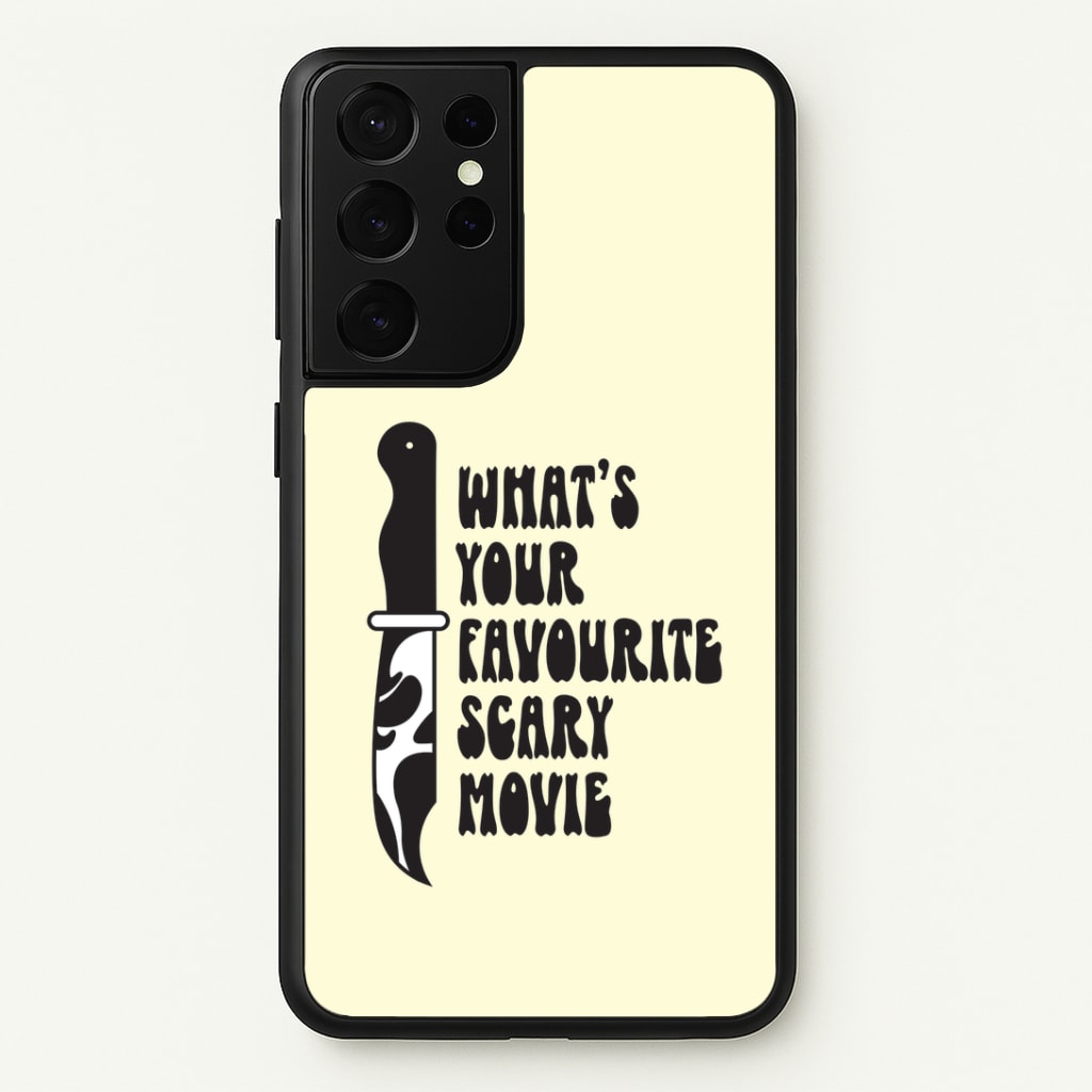 What's Your Favourite Scary Movie Trippy Phone Case