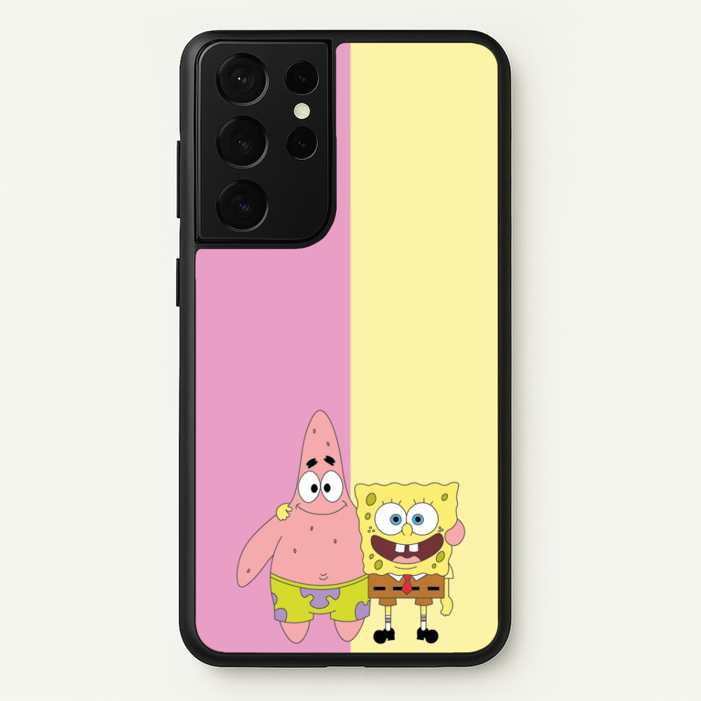 Patrick And Sponge Phone Case