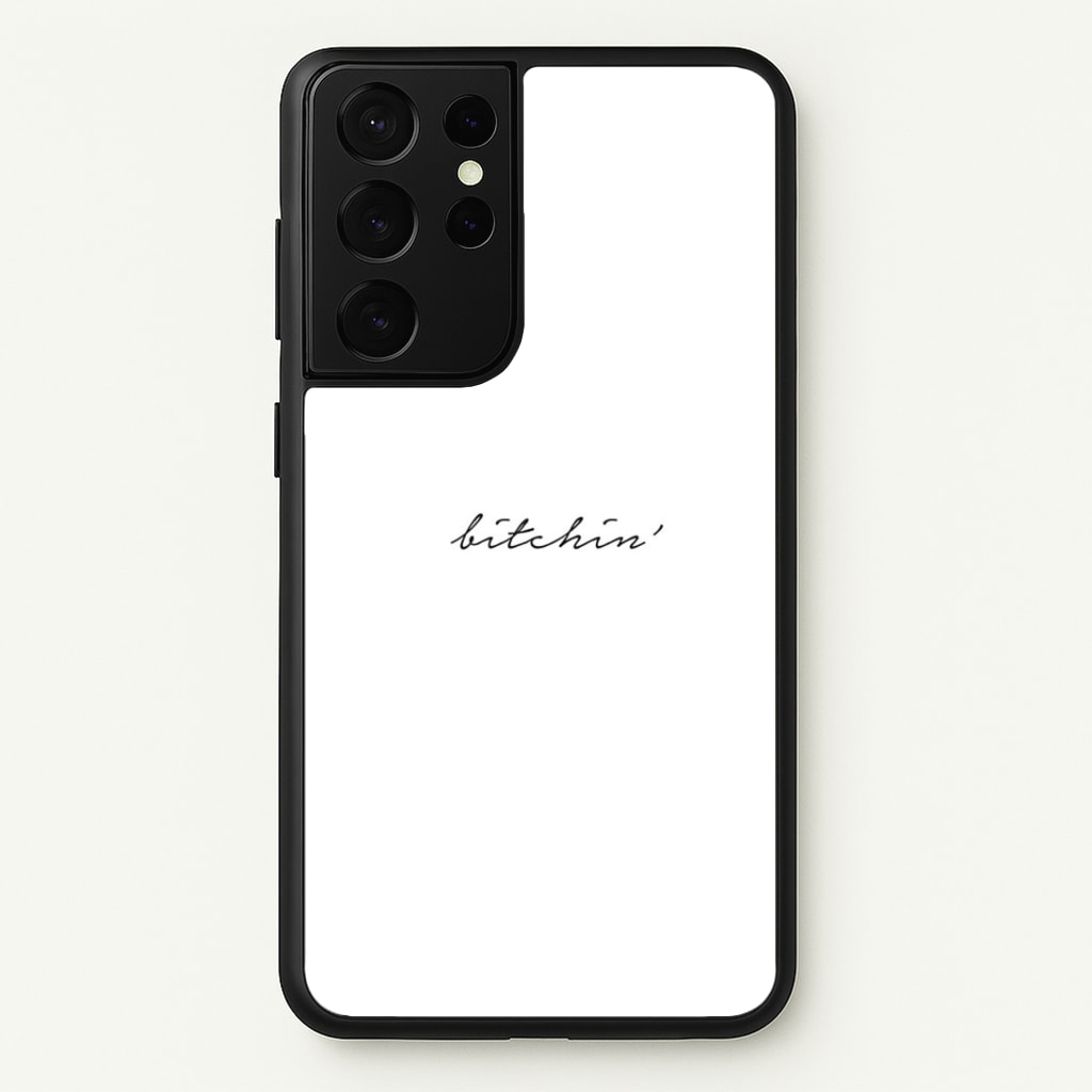 Bitchin' - White Stranger Phone Case