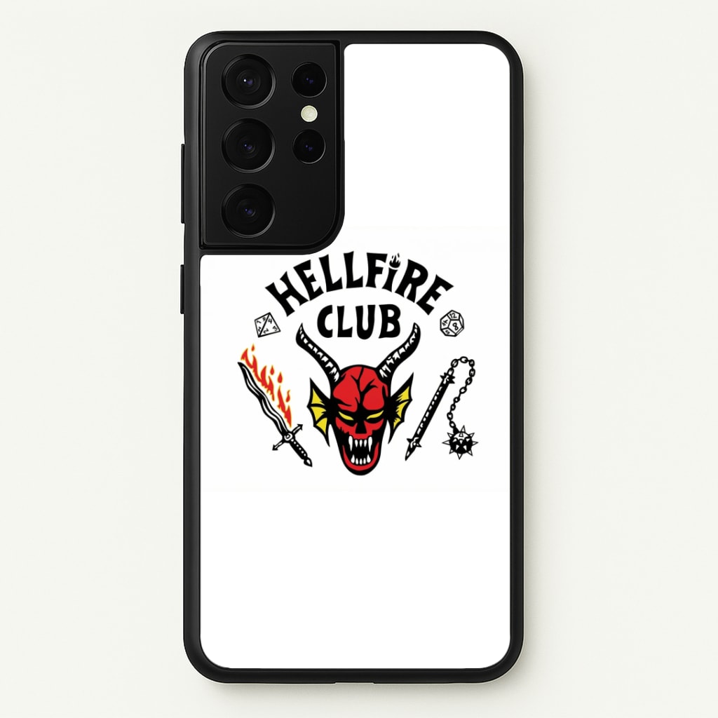 Hellfire Logo - White Phone Case