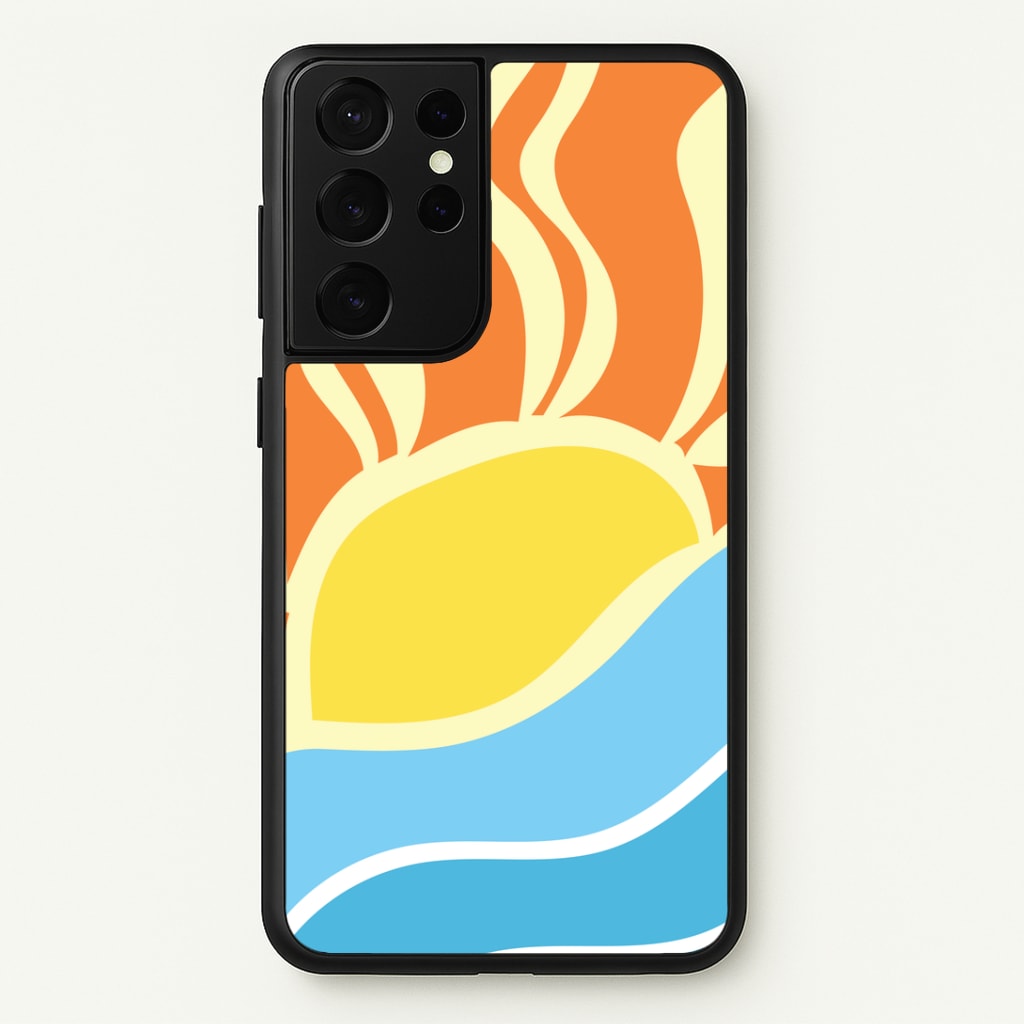 Abstract Sunset Phone Case