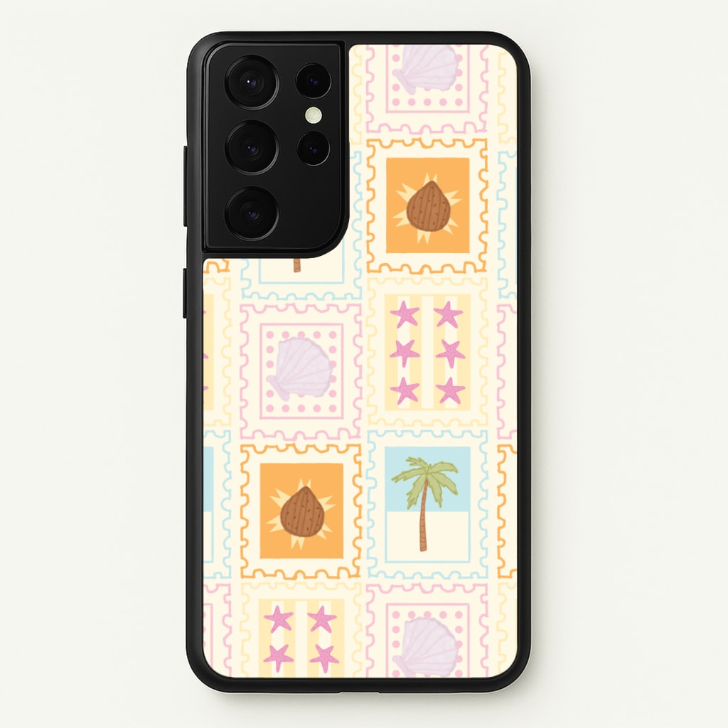 Tropical Stamps Phone Case