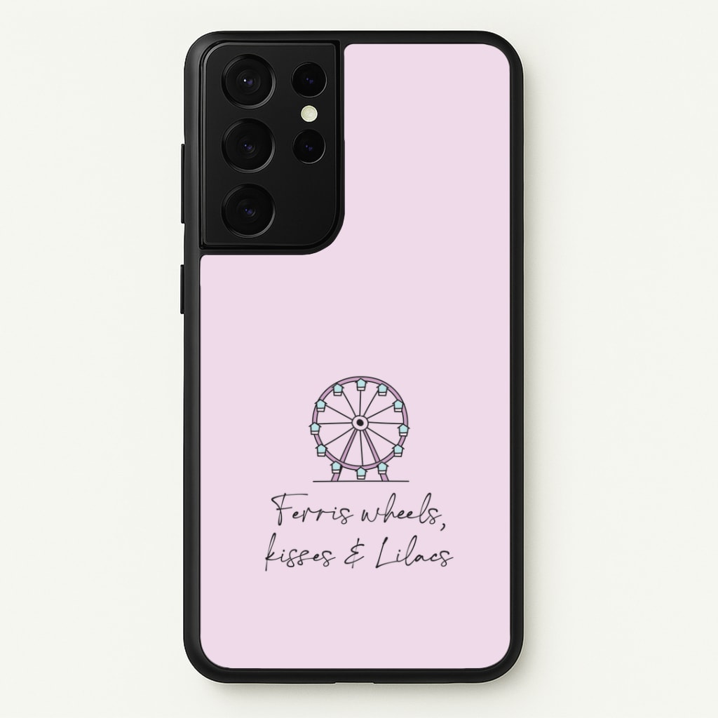 Ferris Wheels, Kisses & Lilacs Phone Case