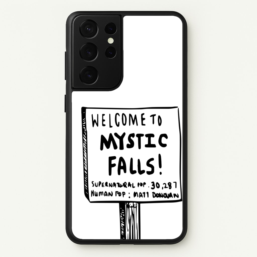 Welcome to Mystic Falls - VD Phone Case