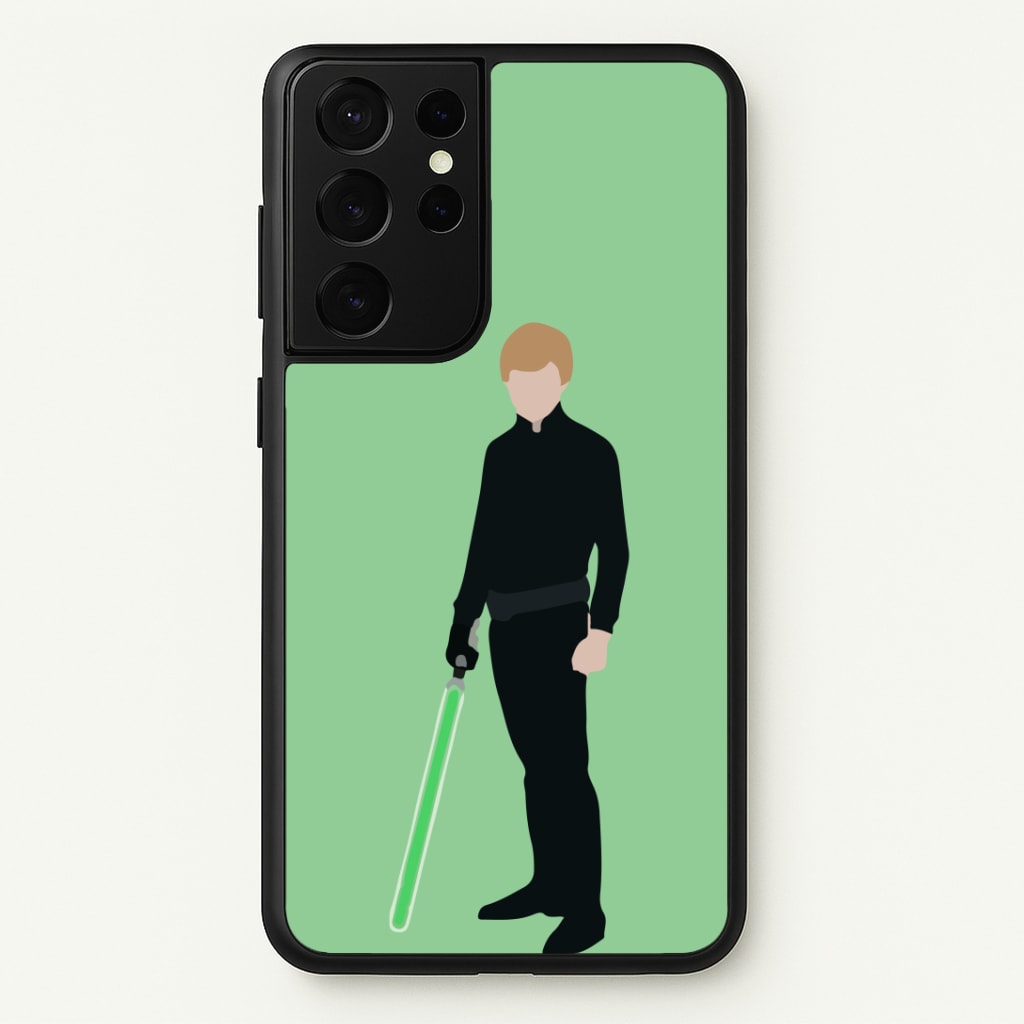 Skywalker Green Lightsaber Phone Case