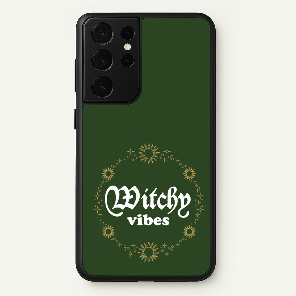 Witchy Vibes Green Phone Case