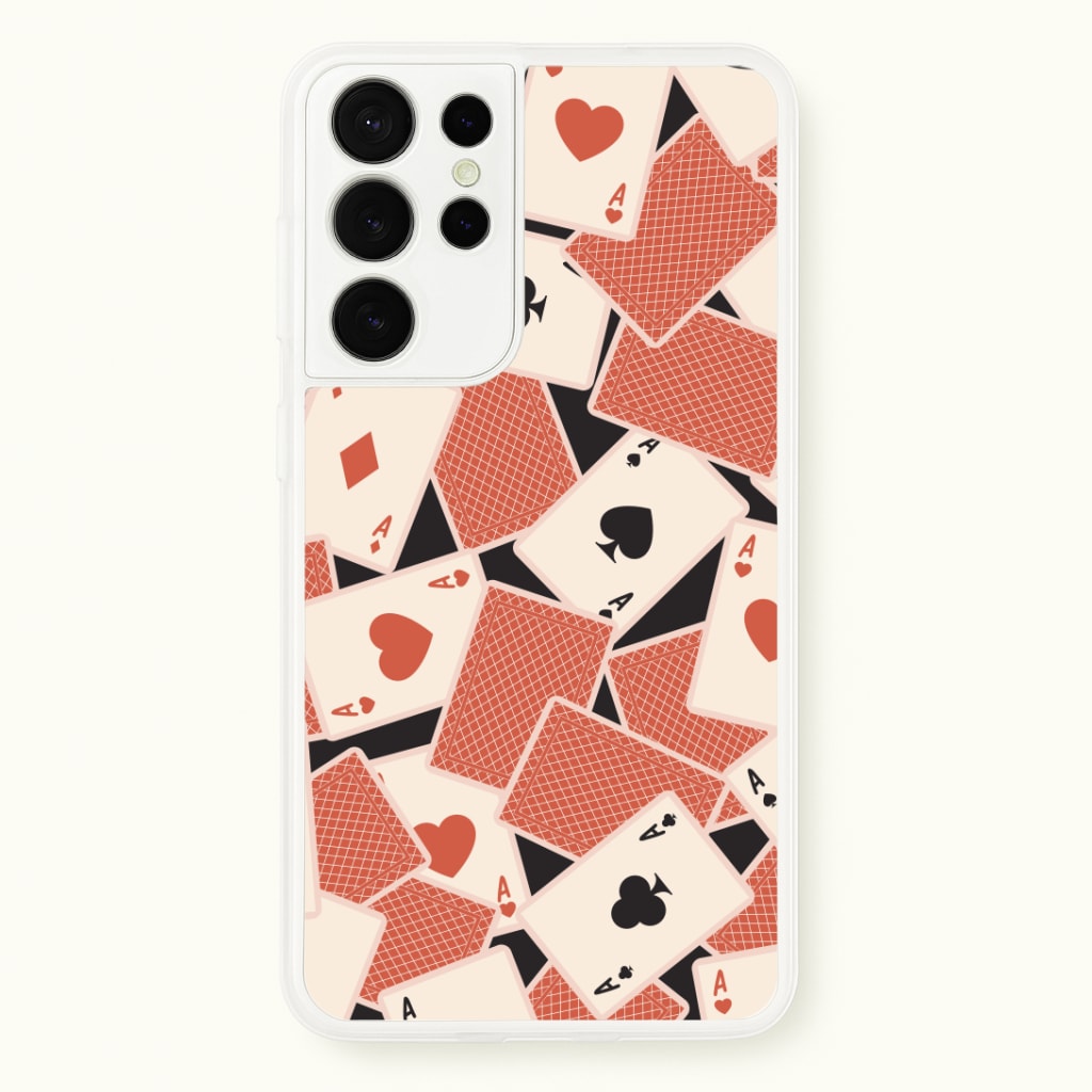 Playing Cards Collage Pattern Phone Case