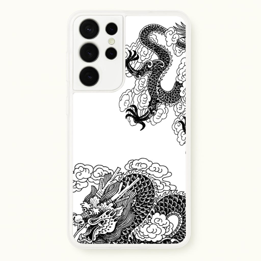Black Dragon Phone Case