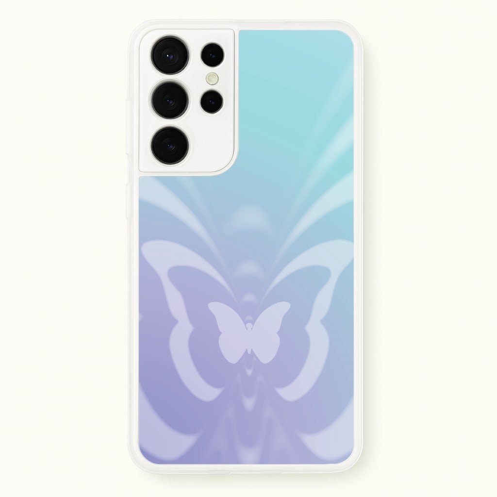 Butterfly Gradient Purple Phone Case