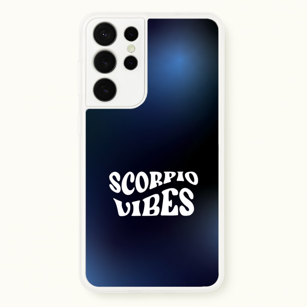 Scorpio Vibes Gradient Zodiac Phone Case