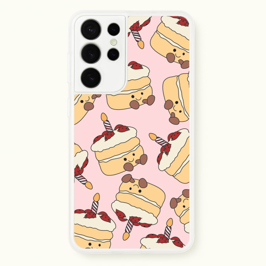 Cake Pattern - Plushy Phone Case