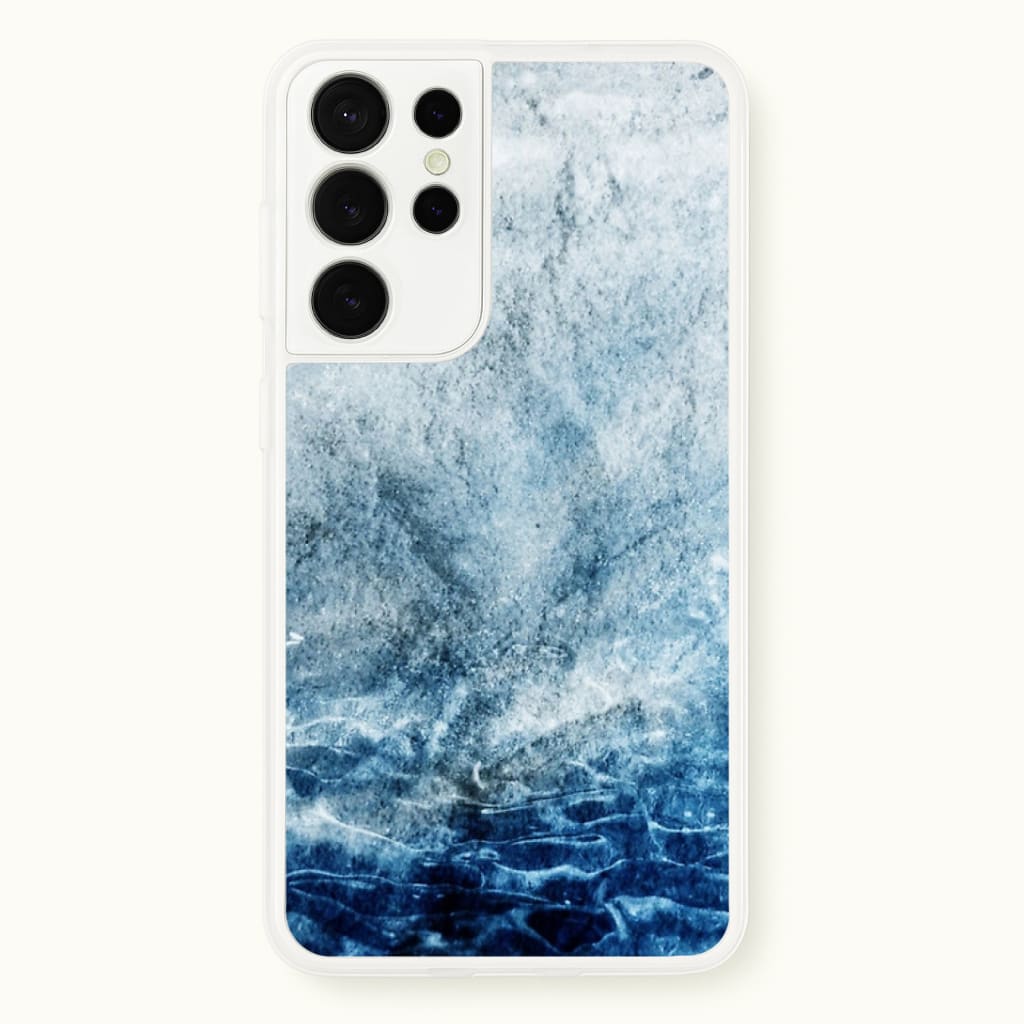 Sea Blue Marble Phone Case