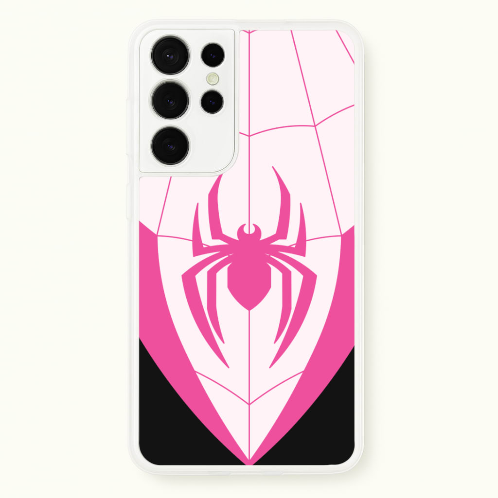Pink And Black Spider Costume Phone Case