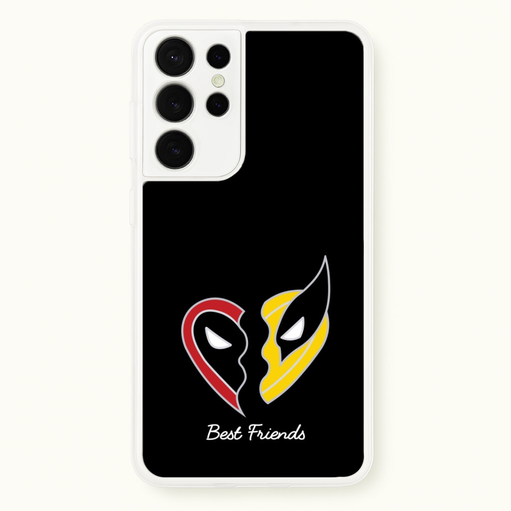 Superhero Best Friends Locket Phone Case