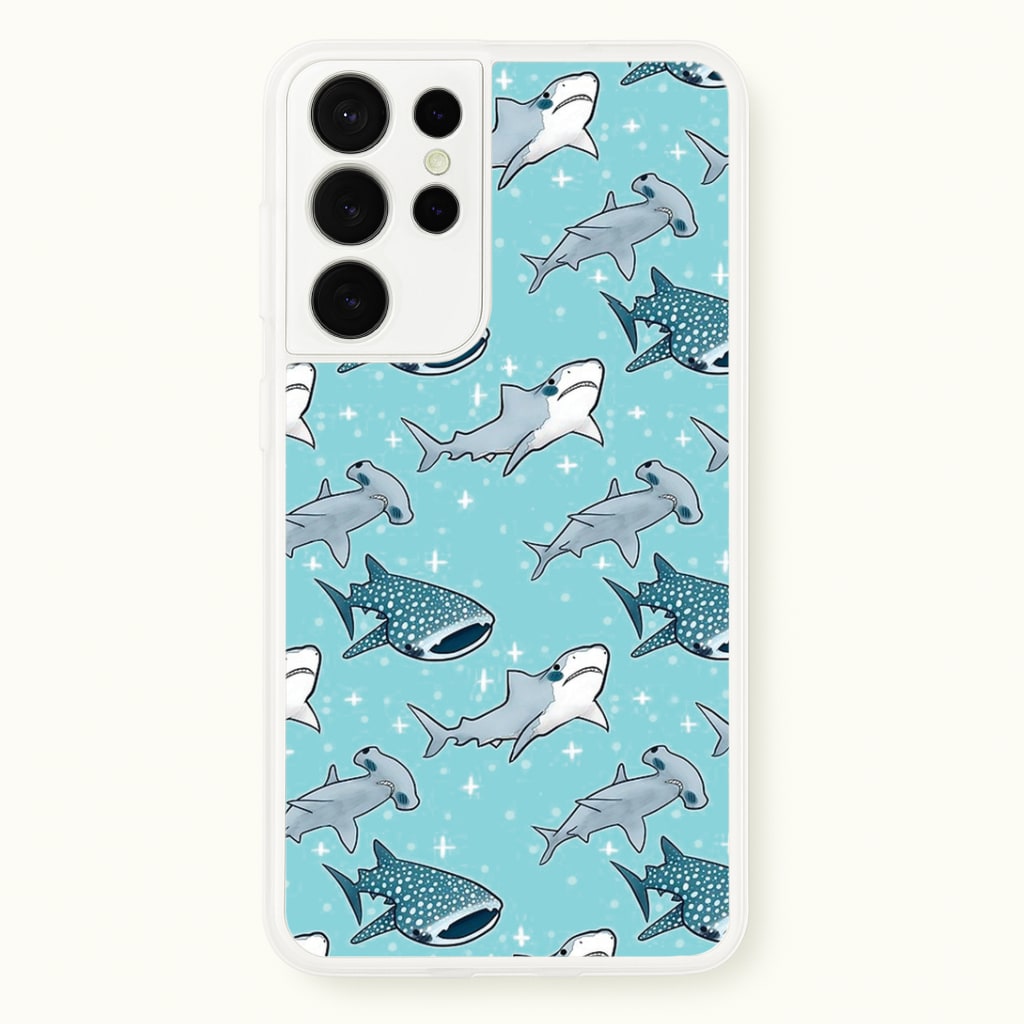 Shark Pattern Phone Case