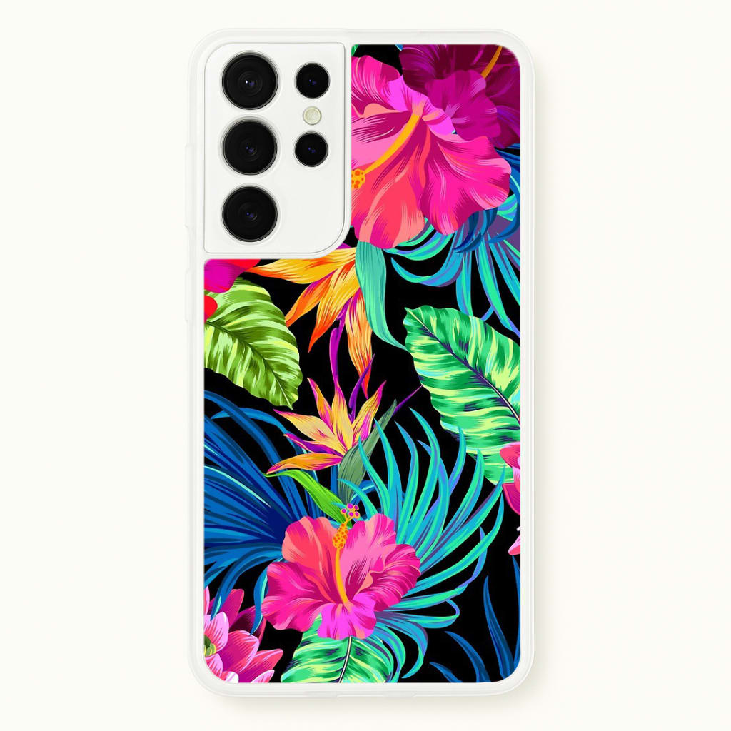 Colourful Hibiscus Pattern Phone Case