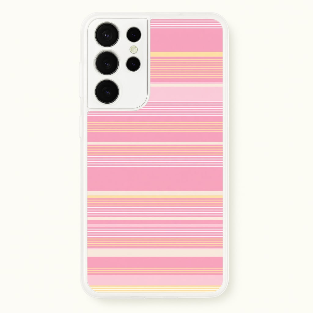 Blush Butter Stripes Phone Case