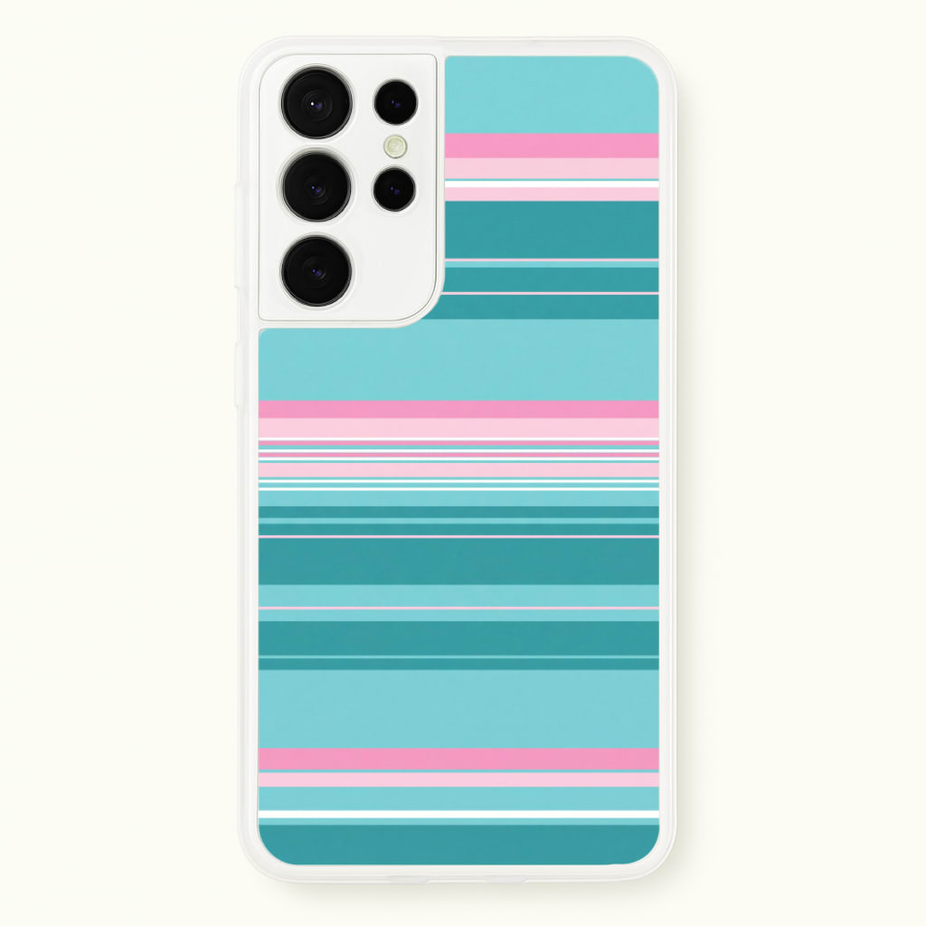 Candy Stripe Blush Phone Case