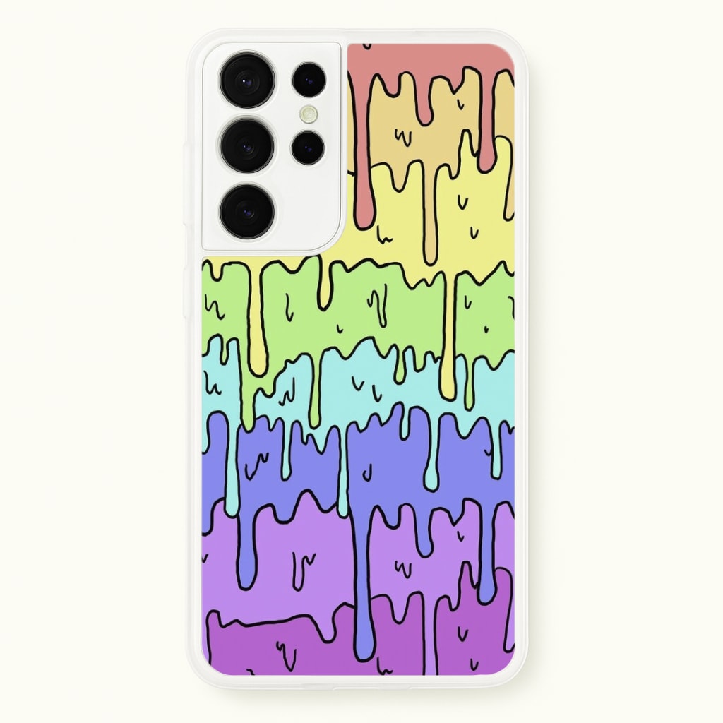 Dripping Rainbow Phone Case