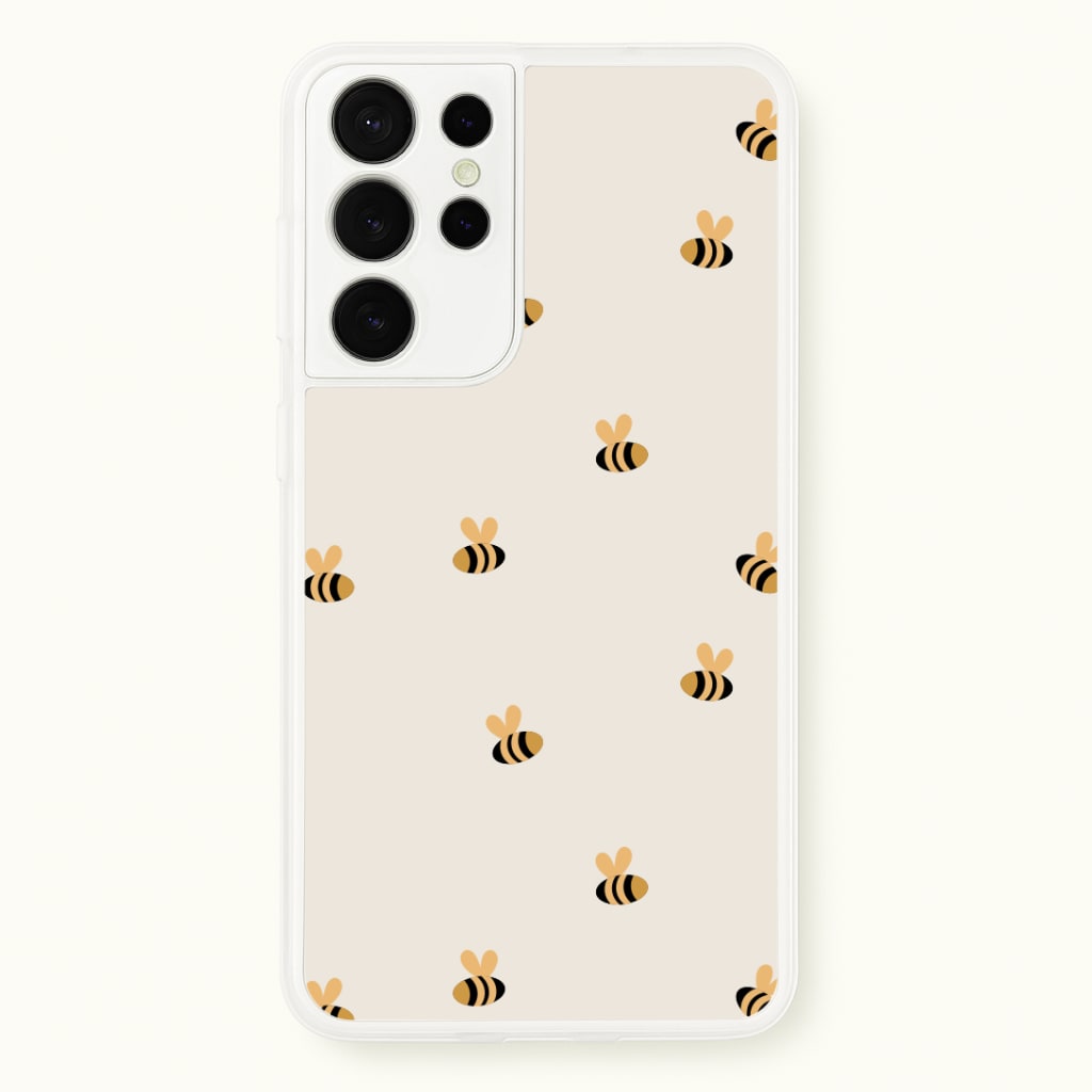 Spring Bee Pattern Phone Case