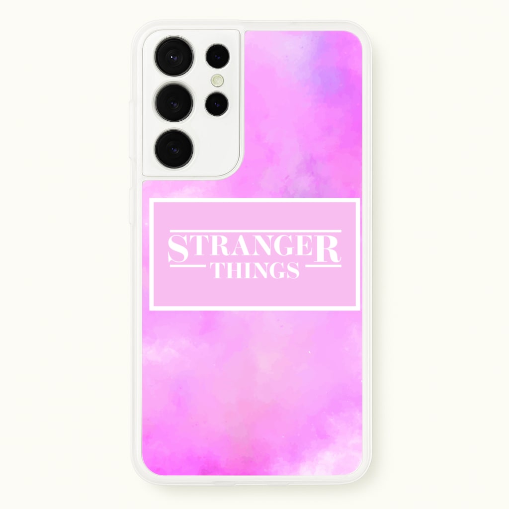Pink Galaxy Stranger Phone Case