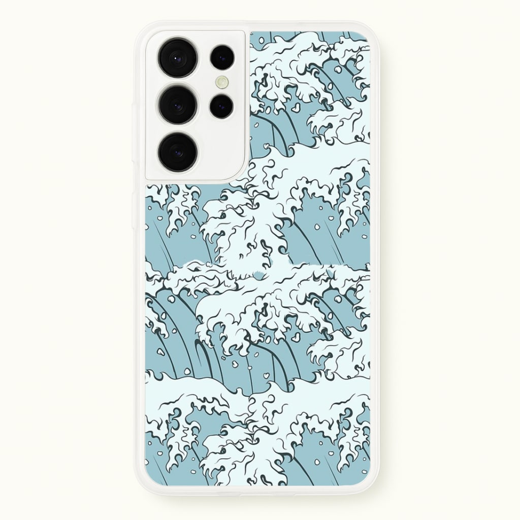 Japanese Waves Phone Case